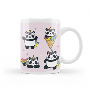 TAZA ESTAMPADO OSOS PANDA