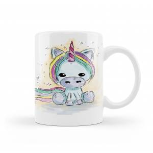 Taza unicornio handmade